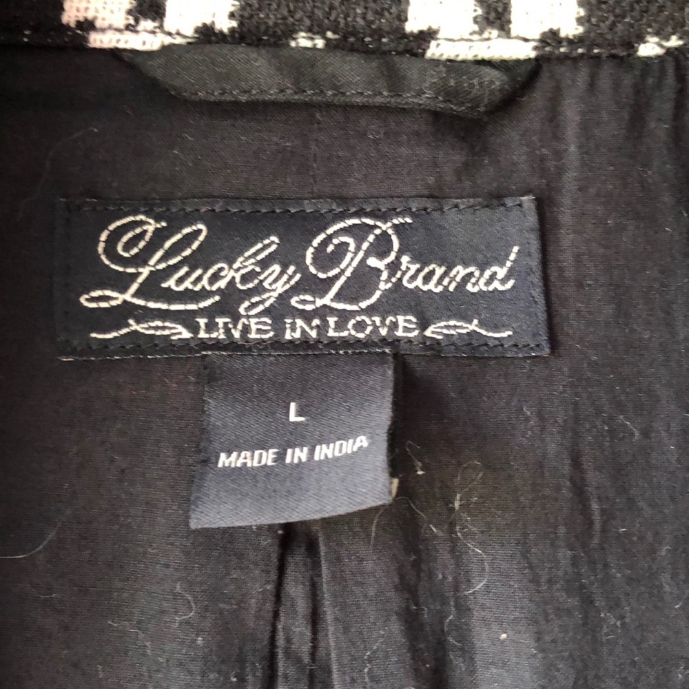Lucky Brand Geometric Pattern Jacket - Picture 4 of 8